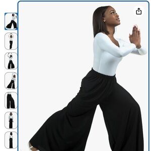 Danzcue Women’s Palazzo Dance Pants